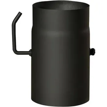 Kouřovod roura kouřová s klap.180mm/ 250 t.1,5mm ČER