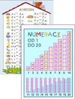 Karty s přehledem učiva: abeceda, numerace od 1 do 20 A4 - Studio 1+1 