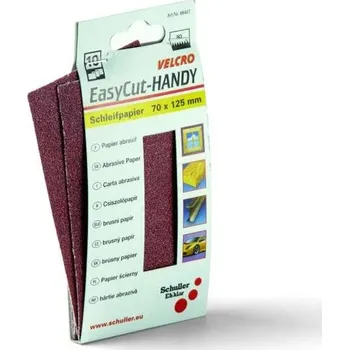 Brusný papír Brusný papír Easy Cut Handy 70 x 125 mm zrnitost 80 10 ks