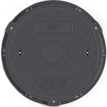 Čistička odpadních vod Poklop KOMPOZIT DN 600 mm, tř.B125- vodotěsný