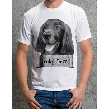 Chlapecké tričko tričko IRSKÝ SETR 134 (tričko s irským setrem)