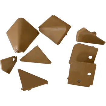 Kuchyňská pracovní deska Pfleiderer Sada koncovek pro těsnicí lištu DELTA / Béžová