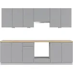 Black Red White Iris 260/260 šedá…