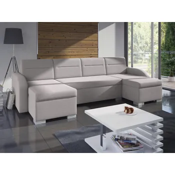 Rohová rozkládací sedačka Adison světle šedá Sedací souprava Rohová rozkládací sedačka Adison světle šedá