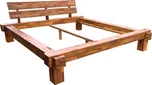 Dřevěná postel z masivu Leyla 200 x 200…