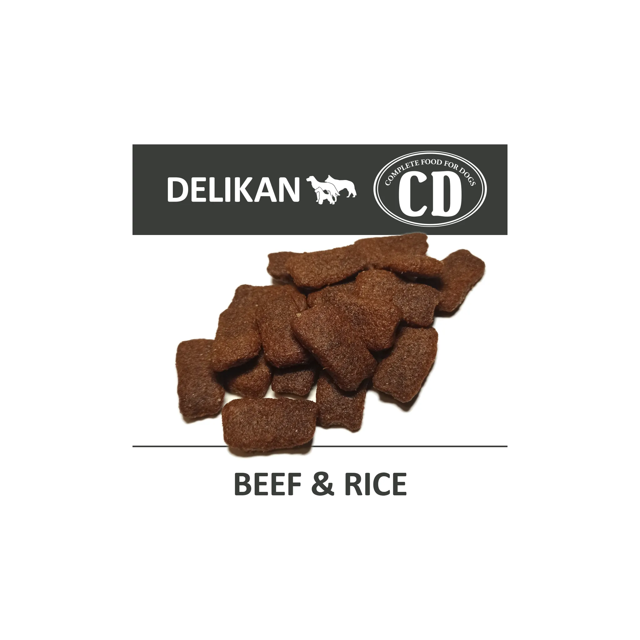 Fotografie 3 - Krmivo pro psa Delikan CD Adult Medium/Large Beef/Rice 15 kg