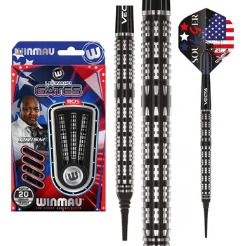 Šipky Winmau Leonard Gates 90% 20g soft