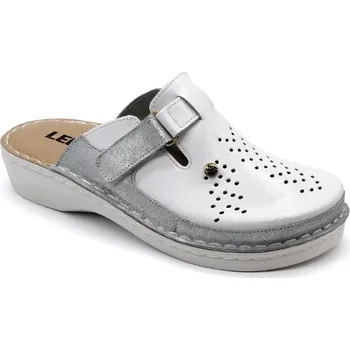 Dámská obuv Leon V261 Dámská zdravotní kožená obuv - Bílá Velikost: 37