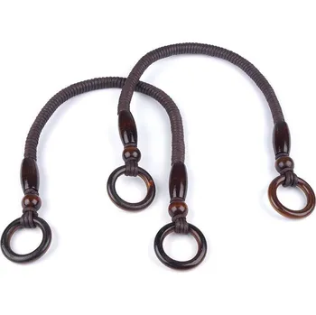Galanterie Ucha na tašky s kroužky délka 50-55 cm