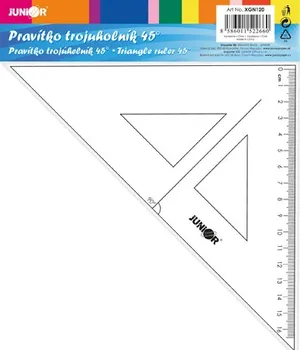 pravítka JUNIOR Papír XGN120 16 cm transparentní