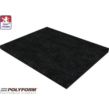 Kuchyňská pracovní deska Kuchyňská pracovní deska na míru ABSTRAKT ČERNÝ 3,8x60 cm, délka 50-405 cm