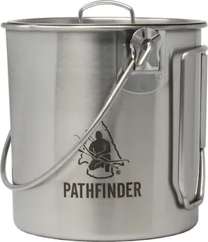 Kempingové nádobí Pathfinder PTH063 hrnec s pokličkou nerez