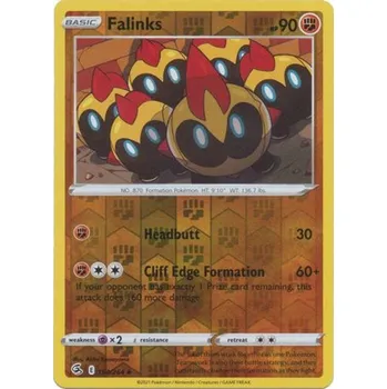 Společenská hra Pokémon karta Falinks 154/264 Reverse Holo - Fusion Strike