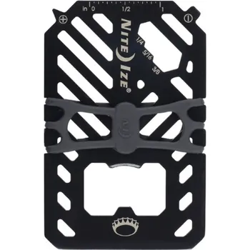 Peněženka Nite Ize Multifunkční peněženka Financial Tool Barva: Černá