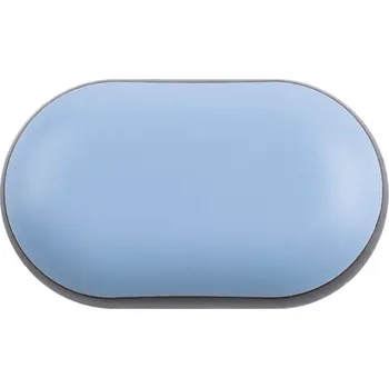 Nábytkové kování Interex Kluzák nalepovací oválný s teflonem Šedý / 10ks