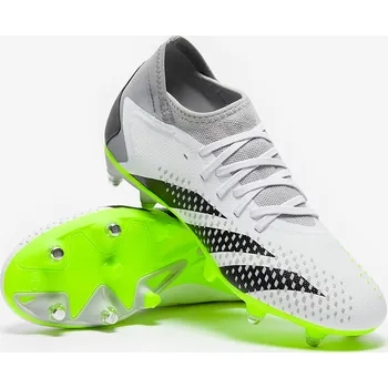 Kopačky Kopačky adidas Predator Accuracy.3 SG bílá/zelená (7,5uk/ 41 1/3EU/ 25,5cm)