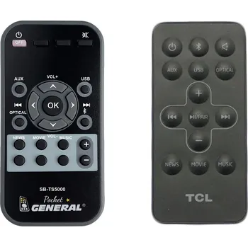 Dálkový ovladač TCL SB-TS5000 - dálkový ovladač duplikát