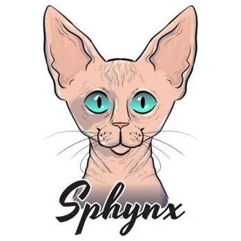 Samolepicí dekorace na vozidlo Samolepka na auto SPHYNX