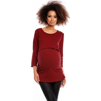 Dámská košile Těhotenská tunika model 84455 PeeKaBoo XXL