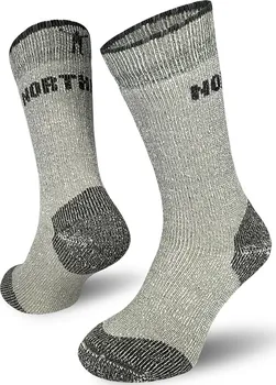 Pánské ponožky Northman Arctic Track Merino světle šedé