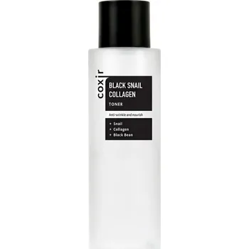 COXIR - BLACK SNAIL COLLAGEN TONER - Pleťový toner s černým šnečím mucinem a kolagenem 150 ml