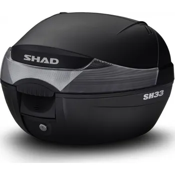 Zavazadlo na motocykl Vrchní kufr na motorku SHAD SH33, 33L (s plotnou)