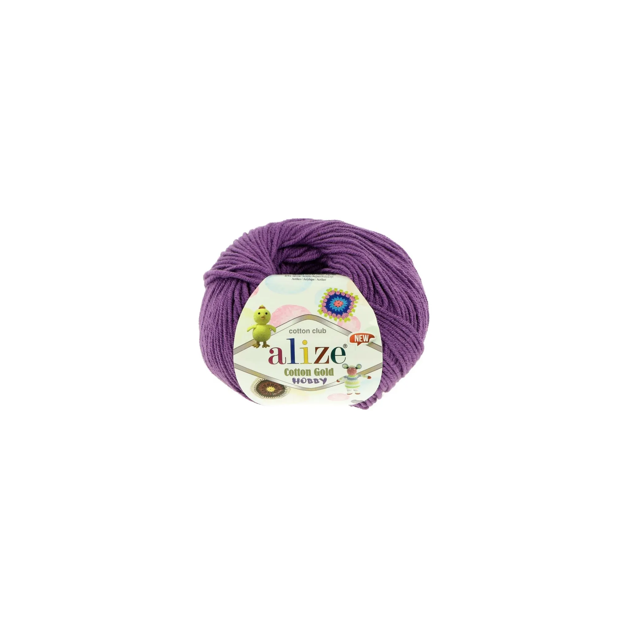 Fotografie 1 - Příze Alize Cotton Gold Hobby New 44