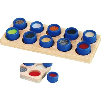 Dřevěná hračka Dřevěná hmatová destička