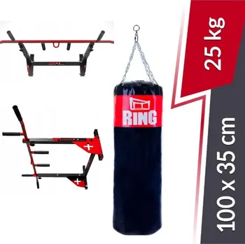 Posilovací hrazda s boxovacím pytlem Výhodný set