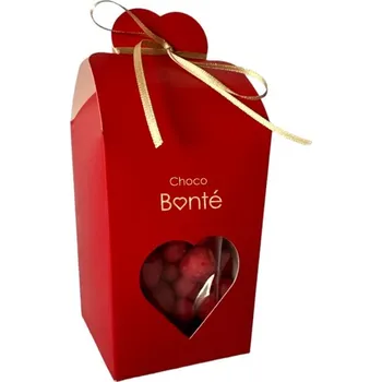 Čokoláda Chocobonte Lískové ořechy v bílé čokoládě a malinách