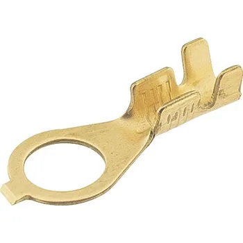 Elektrický konektor Konektor očko D6 mosaz