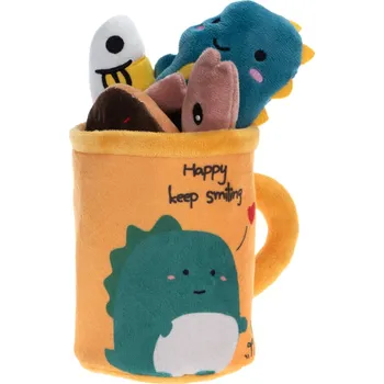 Hračka pro kočku Hračka pro kočky Dino - sada (5 ks)