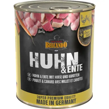 12x800 g Belcando Super Premium - kuřecí a kachní s prosem a karotkou