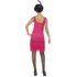 Karnevalový kostým Smiffys Kostým 30. léta růžové šaty