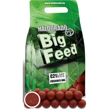 Boilies Haldorado Big Feed - C21 Boilie - Kořeněná Ryba