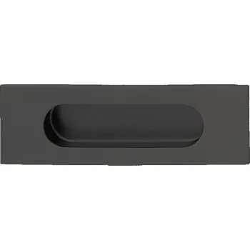 Nábytkové kování Häfele Úchytka pro frézování MATTEO / Černá matná