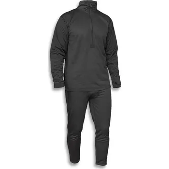 Pánské termo spodní prádlo TEESAR USA Komplet termo fleece černý Level 2 generace III TEESAR Vyberte velikost: L