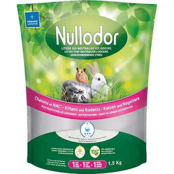 2x1,5kg Nullodor silikátový kočkolit