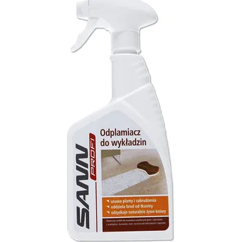 Odstraňovač skvrn čistič SANN PROFI Odstraňovač skvrn na koberce 500ml