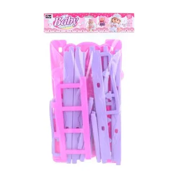 Doplněk pro panenku Postýlka velká patrová v sáčku