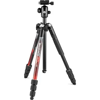 Stativ MANFROTTO Element MII Aluminium, červený,4 Sec, BH