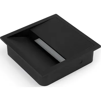 kabelová chránička Emuca Kabelová průchodka AURONE 85 / Černá matná