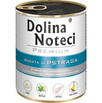 Krmivo pro psa 12x800g Dolina Noteci Premium - pstruh