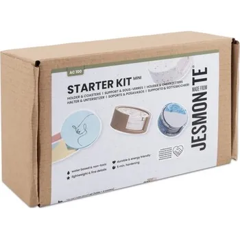 kreativní sada JESMONITE startovací sada AC100 4 podtácky se stojanem
