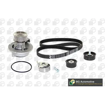 Rozvod motoru Vodní pumpa + sada ozubeného řemene, , 01334135, 090543935, 13334135, 1334135, 1606190, 1606274, 1629061, 2510037102, 2510037200, 2510037201, 2510037202, 5636357, 5636561, 6334036, PA7213, BGA, TB9506CPK