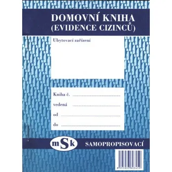 mSk 345 domovní kniha (evidence…