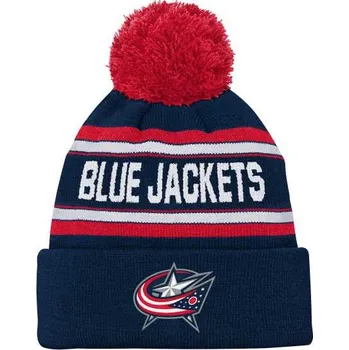 Čepice Fanatics Dětský Kulich Columbus Blue Jackets Jacquard Cuffed Knit