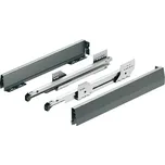 Häfele Zásuvka s bočnicí MATRIX BOX P 92 mm / Antracit 500 mm Výsuv s tlumením