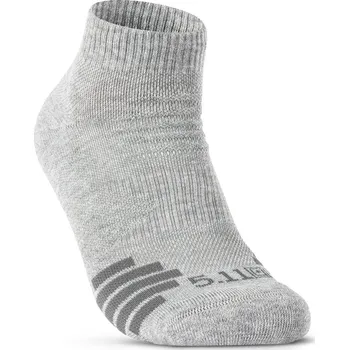 Pánské ponožky Ponožky 5.11 PT-R + Ankle 3 Pack - Heather Grey L