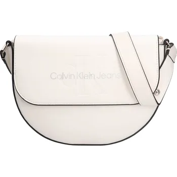 Kabelka Dámská crossbody kabelka Calvin Klein Jeans Vivie - bílá
